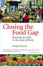 Book cover for Closing the Food Gap, links to Beacon Press page for book