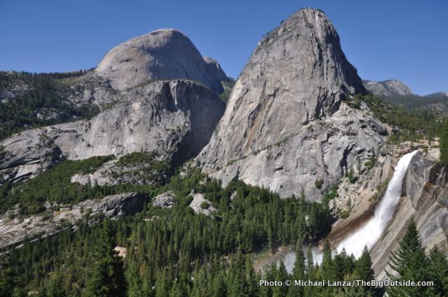 John Muir Trail, Half Dome, Liberty Cap, Nevada Fall