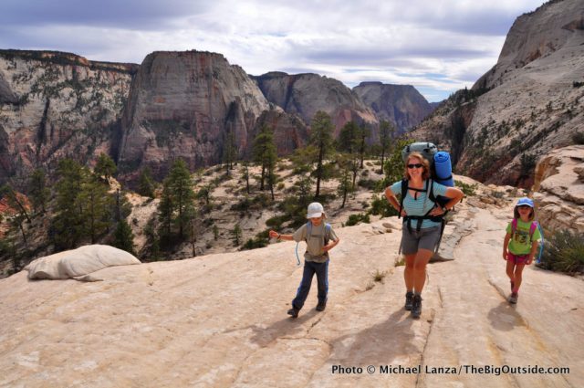 West Rim Trail, Zion National Park, Utah.
