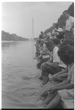 Demonstrators at the 1963 March on Washington
