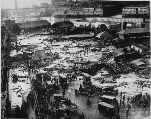 1919 Molasses Flood site