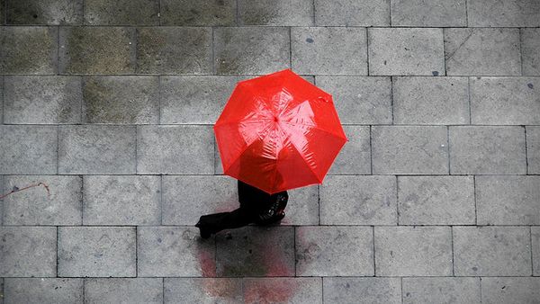 Red-umbrella