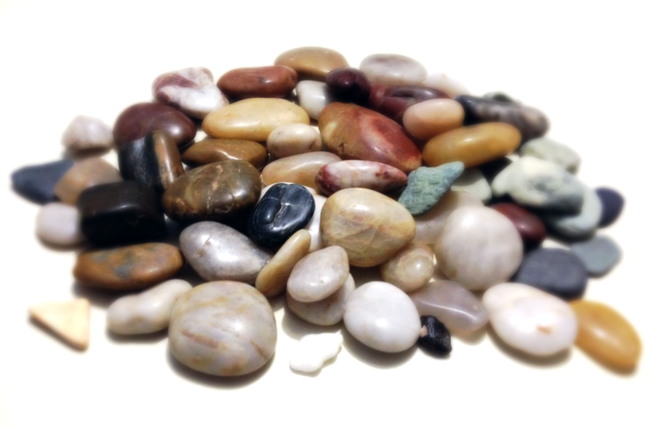 Robin Beaudoin's stone collection