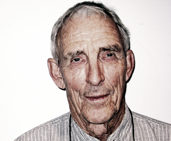 Peter Matthiessen in 2008 (courtesy Melissa Eagan, WNYC New York Public Radio)