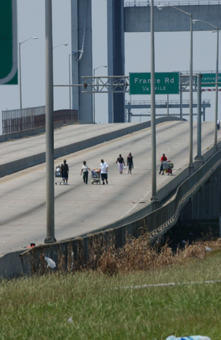Crossing the Danziger Bridge