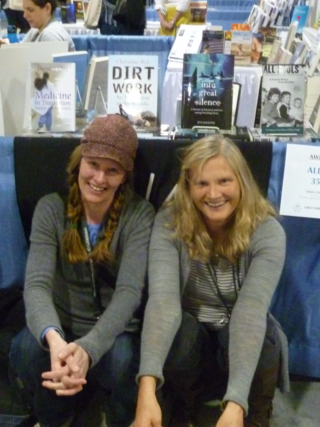 Eva & Christine at the 2013 Associated Writers & Writing Programs Conference