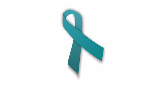 Teal ribbon for Sexual Assault Awareness