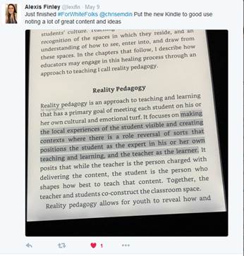 Finley Tweet for Emdin