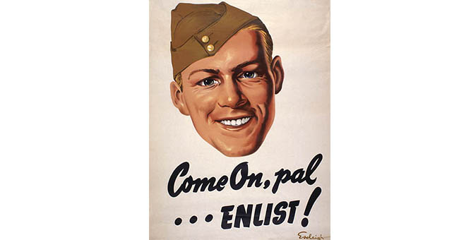 WWII Recruitment Poster