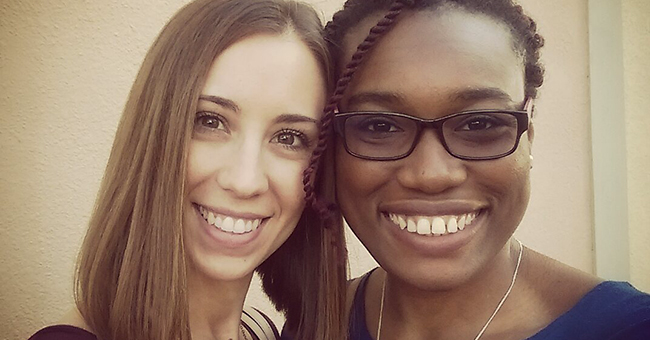 Perpetua Charles and her friend Clara