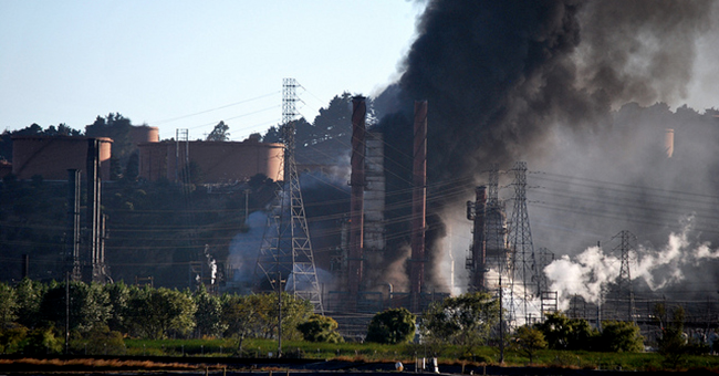Chevron's Richmond refinery fire, 2012