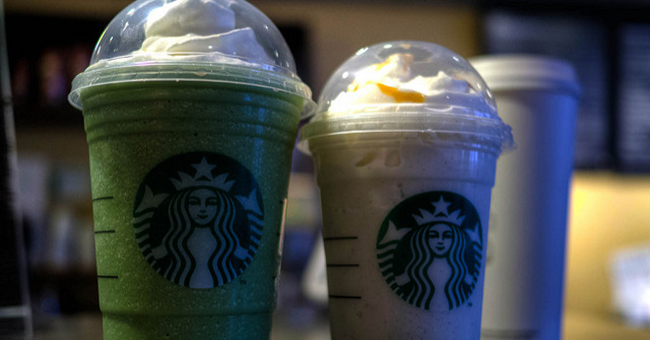 Starbucks plastic cups