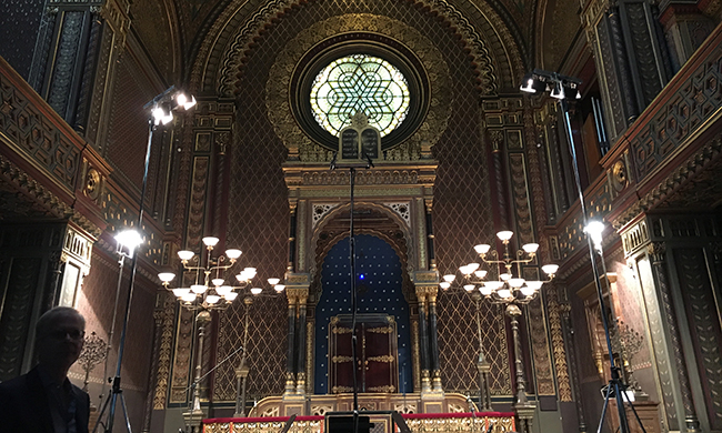 Spanish Synagogue in Prague, Czech Republic