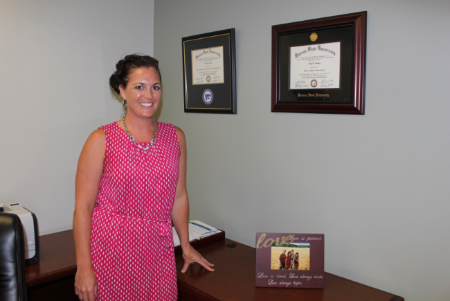 City Manager Amy Lange, part of Cloud County’s “changing of the guard.”