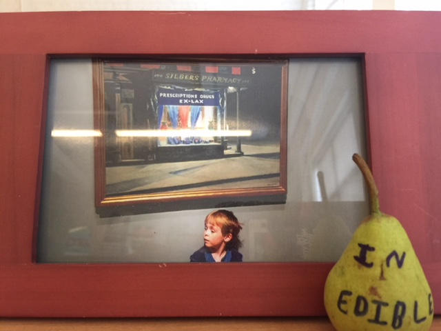 Gayatri's son Matthew at the MFA