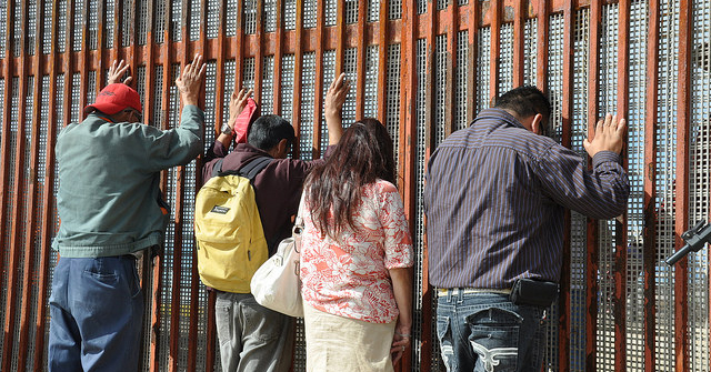 At the US Mexico Border