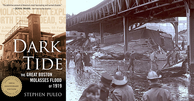 Dark Tide_Wreckage from the Boston Molasses Flood  1919