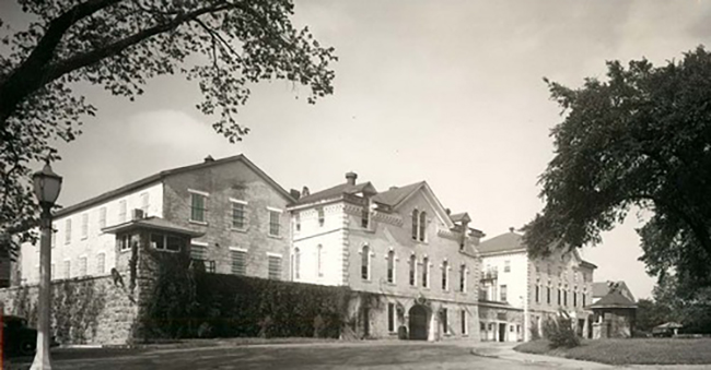 Military prison at Fort Leavenworth, Kansas, where John Bennett and eight other black soldiers would be hanged between 1955 and 1961.