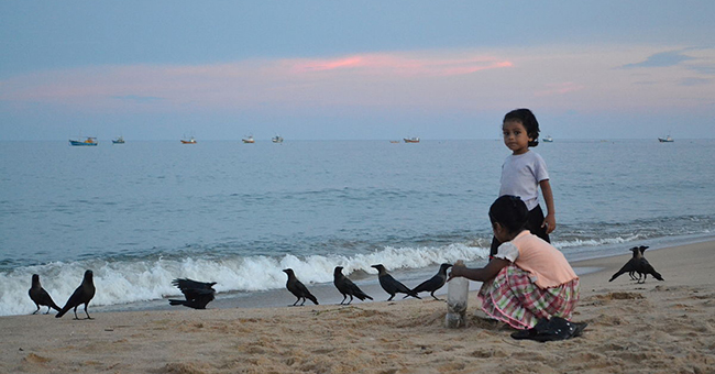 At Sainthamaruthu Beach, Eastern Sri Lanka, where the militants detonated themselves on the Easter Sunday Sri Lanka bombings.