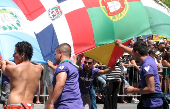Latin American flags