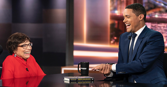 Judith Heumann on The Daily Show with Trevor Noah. Photo credit: The Daily Show