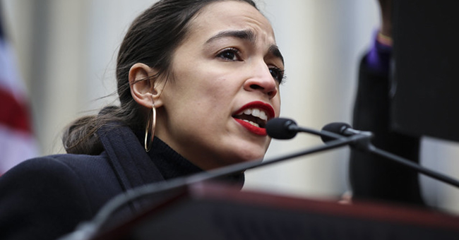 Rep. Alexandria Ocasio-Cortez (D-NY) at the Women’s March on NYC 2019. Photo credit: Dimitri Rodriguez