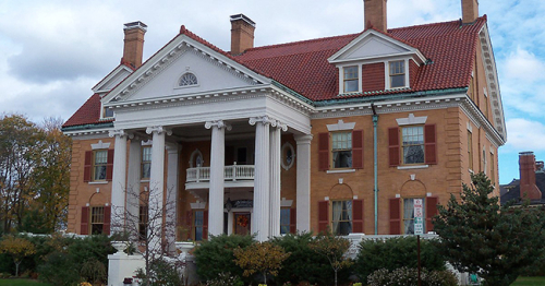 House in the West End neighborhood of Portland  ME