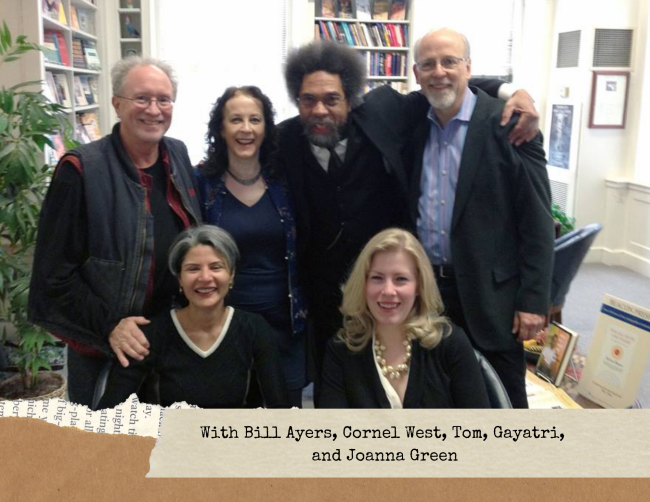 With Bill Ayers and Cornel West