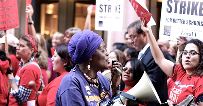 Chicago Teachers Union strike, September 10, 2012.