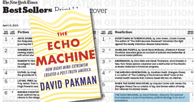 The-Echo-Machine-on-NYT-Best-Seller-List